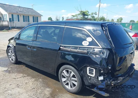 2015 Honda Odyssey Touring/Touring Elite из США, поврежденный, VIN 5FNRL5H96FB105859